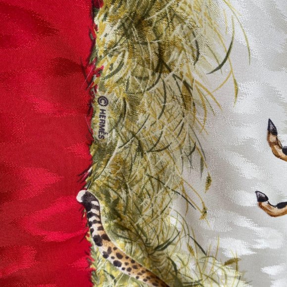 Hermès Kenya Scarf on Silk Jacquard - Picture 9 of 16